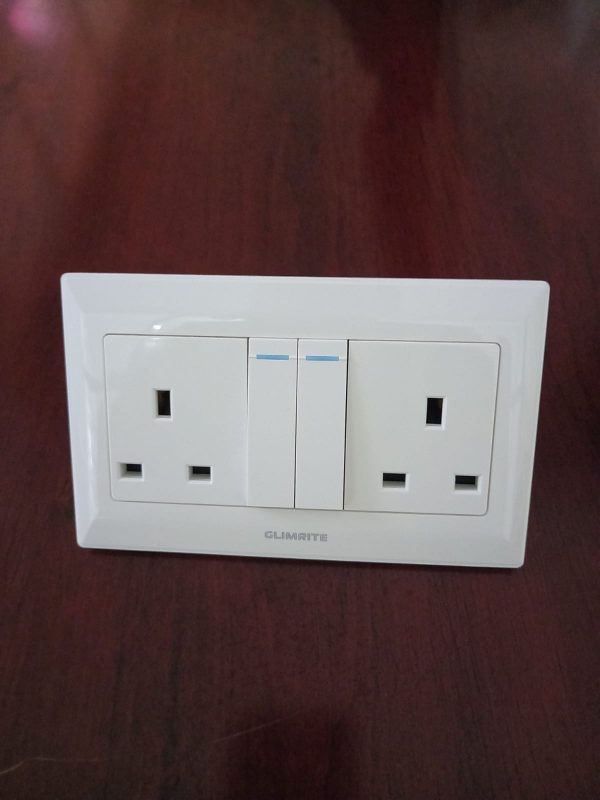 13A twin socket