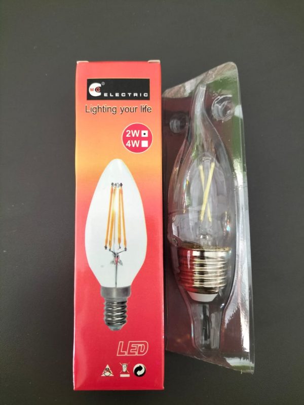 2w candle bulb